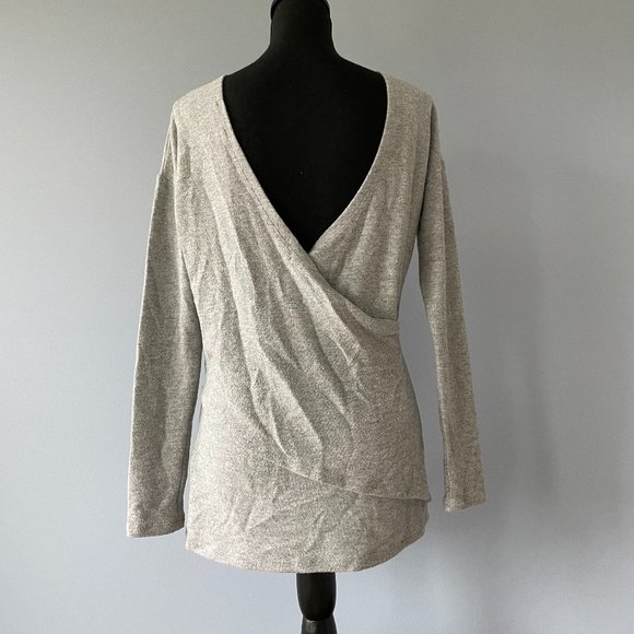 J.CREW Gray Long Sleeve Sweater - Picture 2 of 4